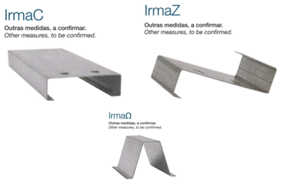 Madres Z/ Calhas C Chapa Galv. 1,5/2,0/2,5/3,0mm KG